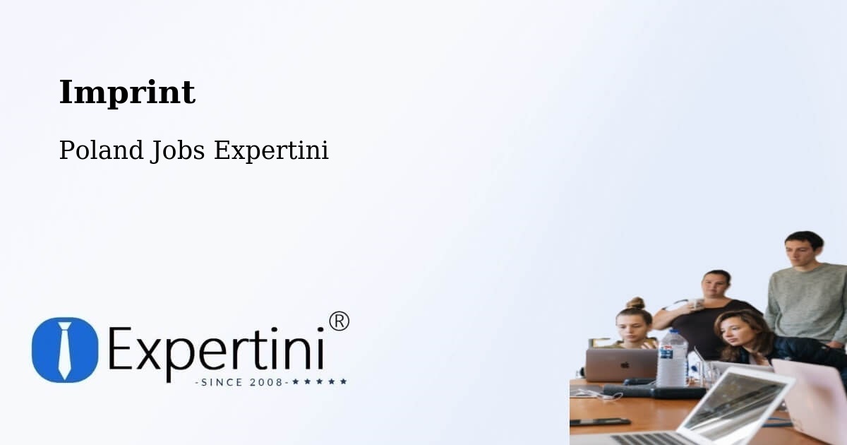 Imprint – Zalewo - Poland Jobs Expertini
