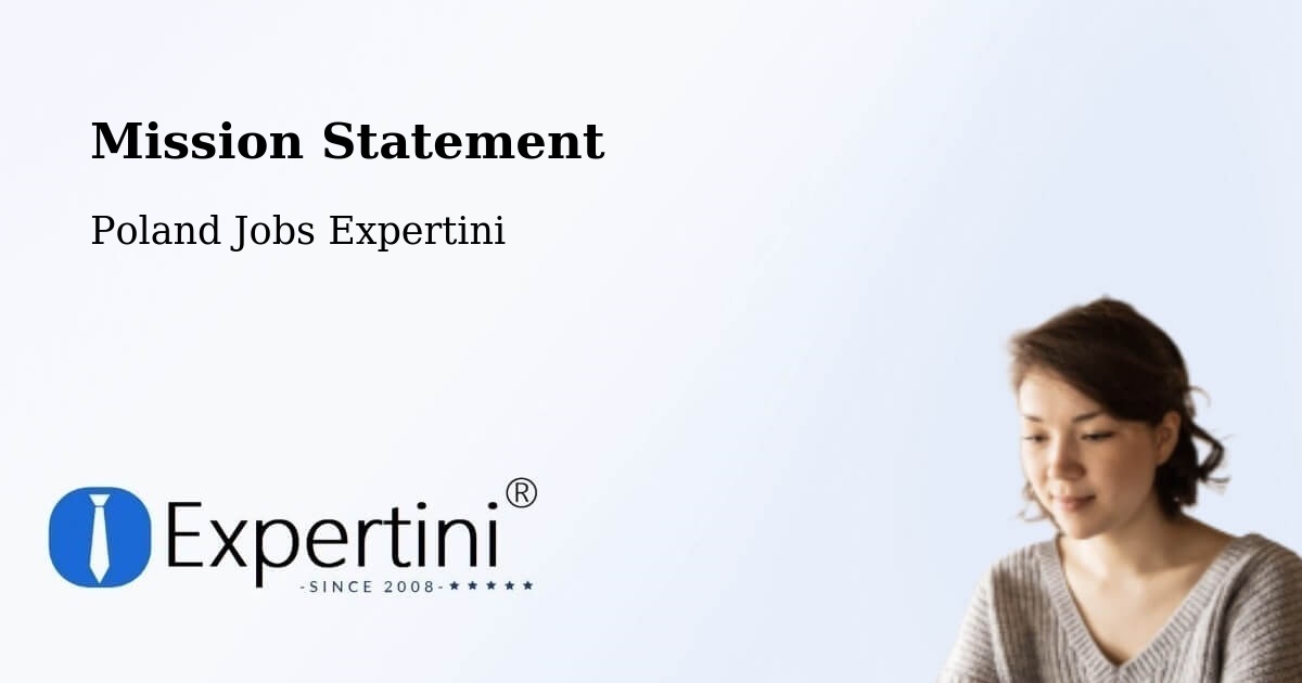 Corporate Mission – Zalewo - Poland Jobs Expertini